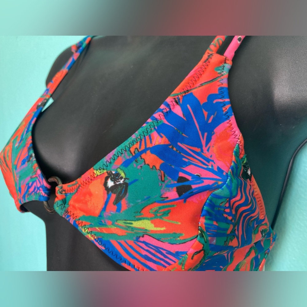 NWOT Mandalynn Swim Parrot top